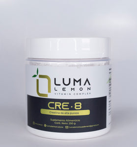 CRE 8 Creatina Monohidratada Alta Pureza